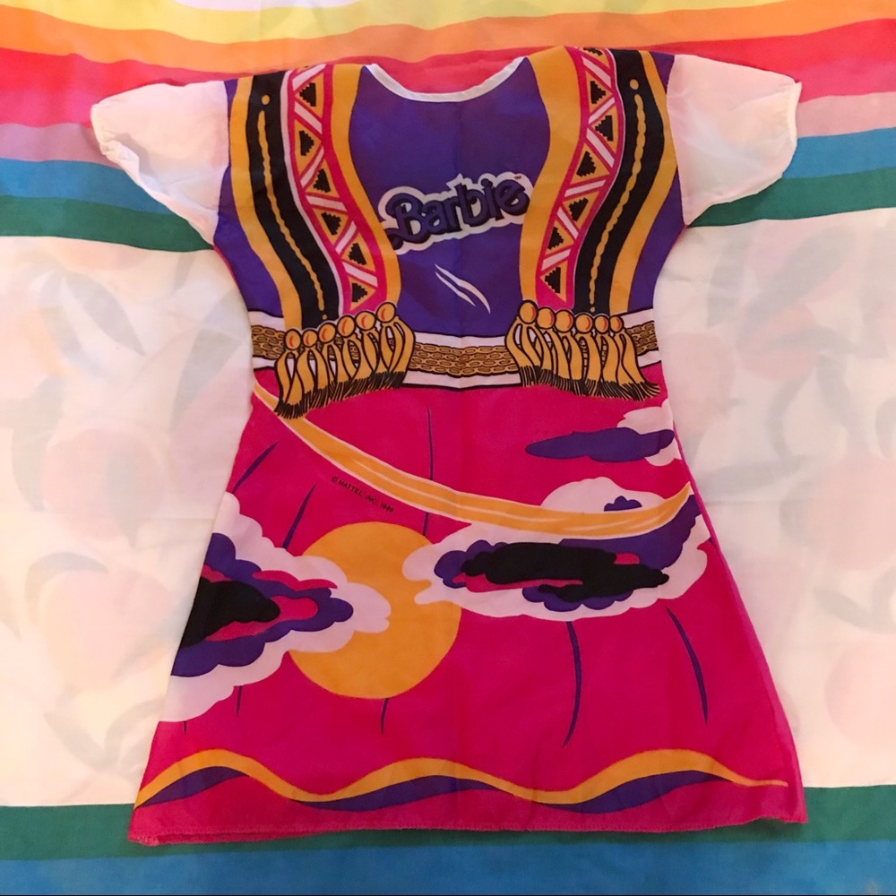 Vintage Barbie Costume Dress 1989